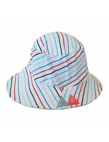 Chapeau Anti UV bébé rayé En vacances... Chapeau Anti UV bébé rayé En vacances...