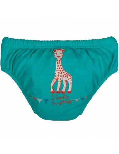 Maillot de bain bébé bleu en vacances... Maillot de bain bébé bleu en vacances...