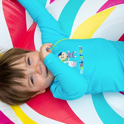 tee shirt anti uv b&eacute;b&eacute; enfant