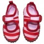 Chaussures de plage Stripes rouge/rose