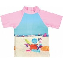 Tshirt top manches courtes anti UV Plage Maillots de bain anti UV