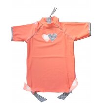 Tshirt top manches courtes anti-UV abricot T-shirt manches courtes anti UV