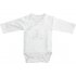 Body mixte blanc et gris