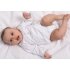 Body mixte blanc et gris