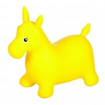 Cheval sauteur jaune Gonflables et jeux
