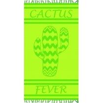 Cactus Fever-foutah 90x160cm Serviettes de plage 