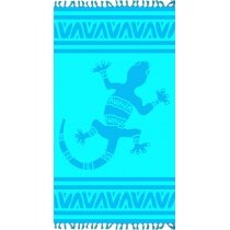Gekko-foutah 90x160cm Serviettes de plage 