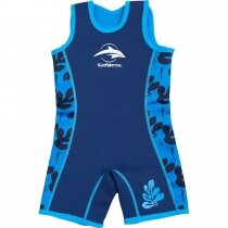Combinaison néoprène Bleue à motifs Combinaison néoprène