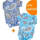Bodys anti-UV bodies anti-UV Outremer + Turquoise