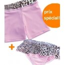 Opération spéciale 1 + 1 short + culotte de bain anti UV Panthérose