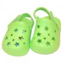 Chaussures de plage sabots Pistache