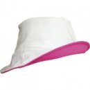 Chapeaux anti-UV chapeau Blanc Fuschia