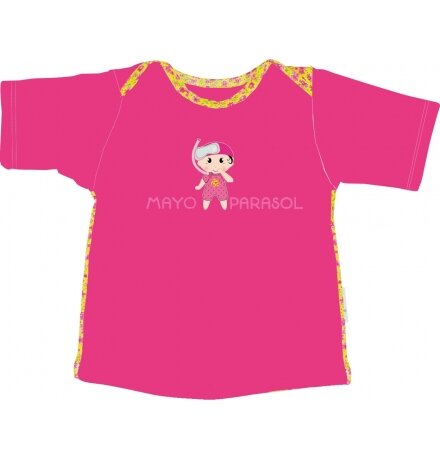 T-shirt top manches courtes anti UV