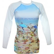 Tshirt-top anti UV manches longues T-shirt manches longues anti UV