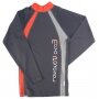 T-shirt manches longues anti UV Chocolat orange