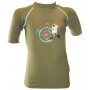 T-shirt anti UV Uni kaki